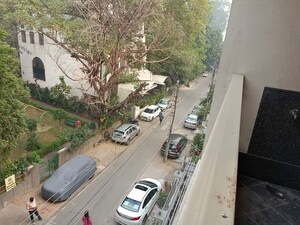 Balcony in 4 BHK Builder Floor at Safdarjung Enclave – for Rent