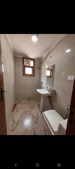Bathroom in 3 BHK Builder Floor at Saket – for Rent