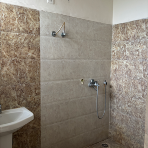Bathroom in 1 BHK Apartment at Ubber Palm Heights, Central Derabassi – for Sale