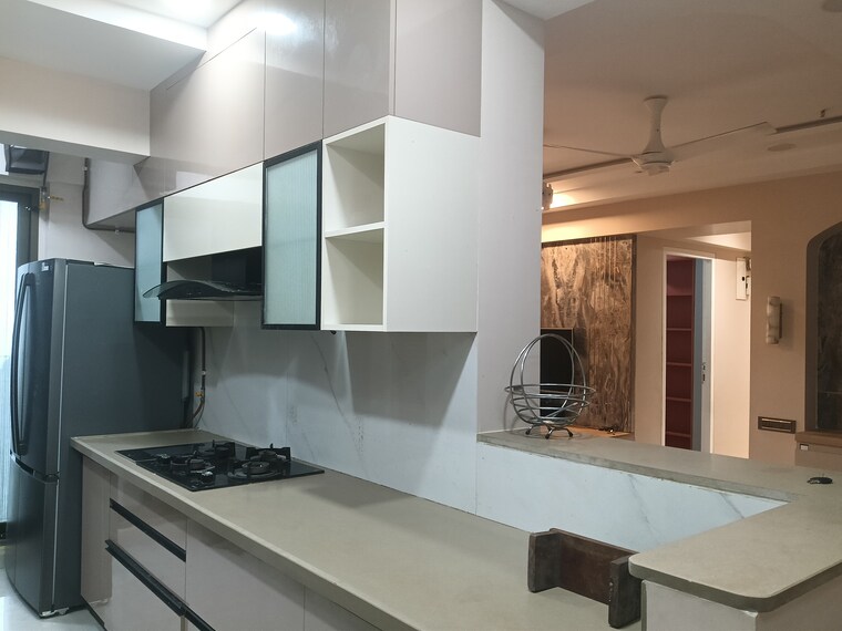 Kitchen, kanakia-silicon-valley 3 Bedroom 986 Sq.Ft. Apartment In Powai Mumbai 9311893