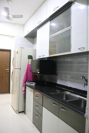 Kitchen in 2 BHK Apartment at Sanghvi Majestic, Matunga – for Rent