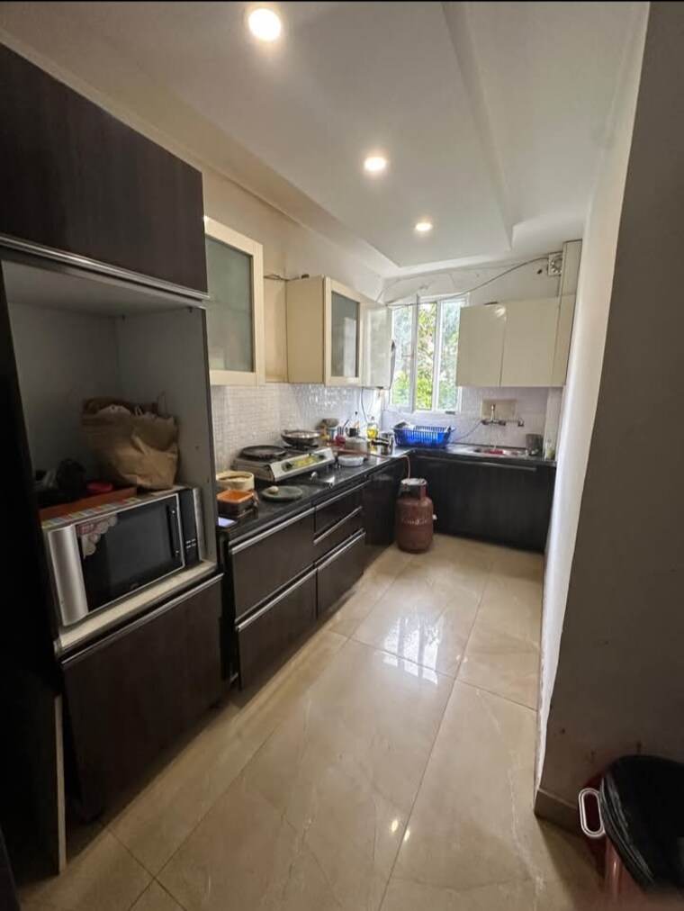 Kitchen, chattarpur 1 Bedroom 400 Sq.Ft. Builder Floor In Chattarpur Delhi 9311917