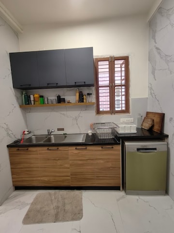 Kitchen in 4 BHK Villa at Prestige Lakeside Habitat, Varthur – for Rent