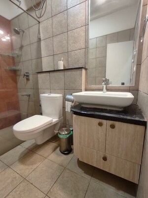 Attached Bathroom in 4 BHK Villa at Prestige Lakeside Habitat, Varthur – for Rent