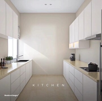 Kitchen in 4 BHK Apartment at Luxora Crystal Antara, Manpada – for Sale
