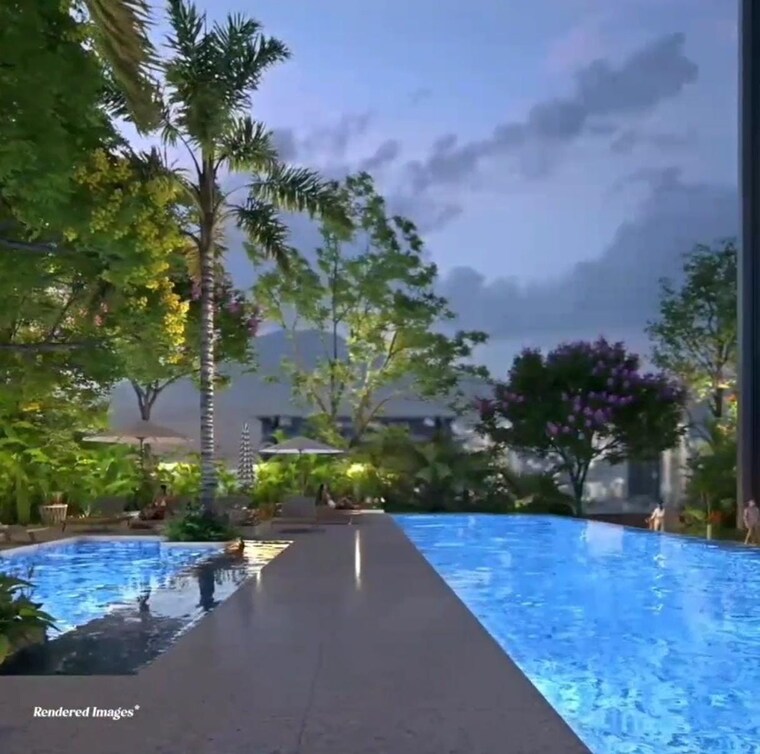 Swimming Pool, luxora-crystal-antara 4 Bedroom 1684 Sq.Ft. Apartment In Manpada Thane 9312022