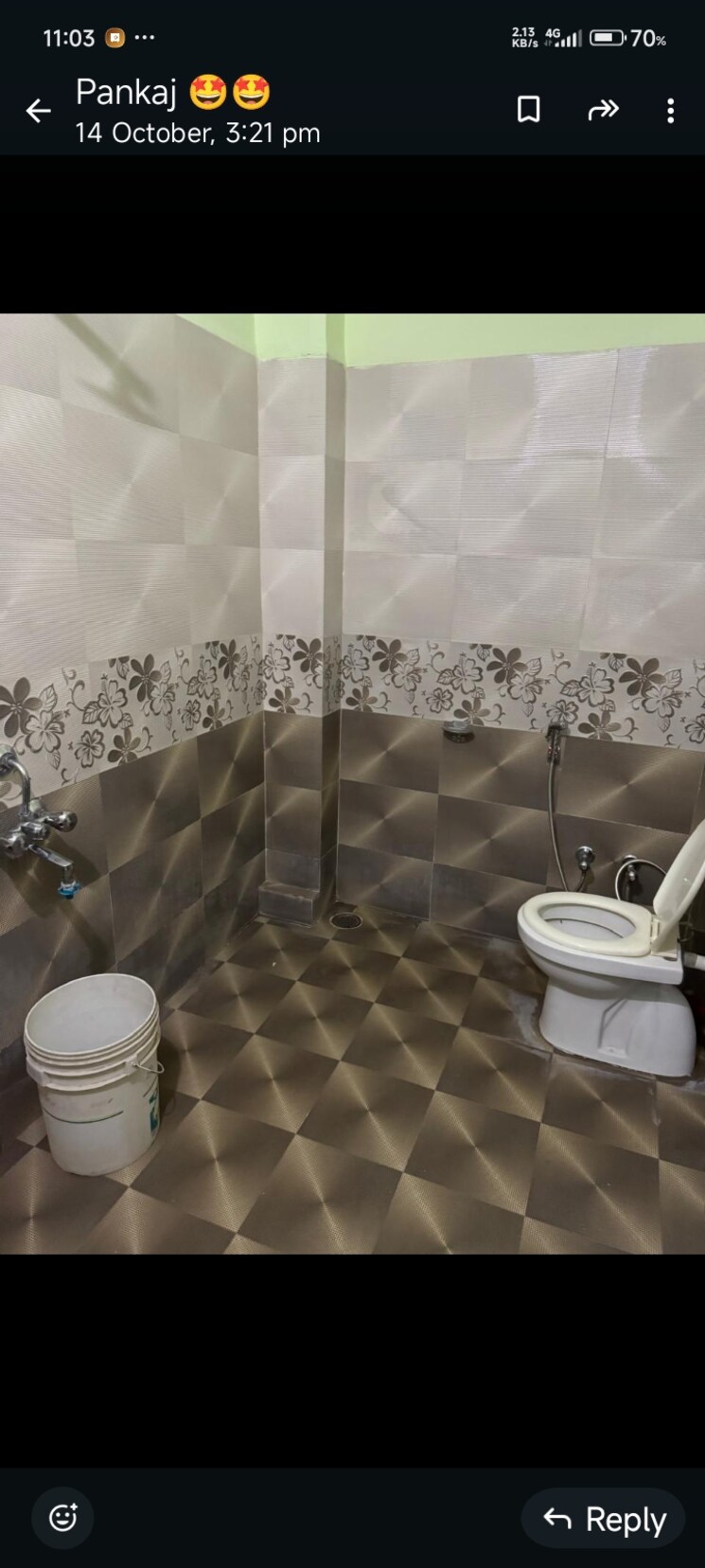 Bathroom, vijay nagar 4 Bedroom 800 Sq.Ft. Independent House In Vijay Nagar Indore 9311997