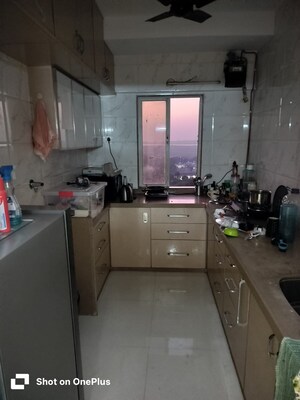 Kitchen in 2 BHK Apartment at Dharti Pressidio, Kandivali West – for Rent