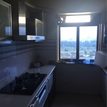 Kitchen in 2 BHK Apartment at Lodha Splendora, Bhayandarpada – for Rent