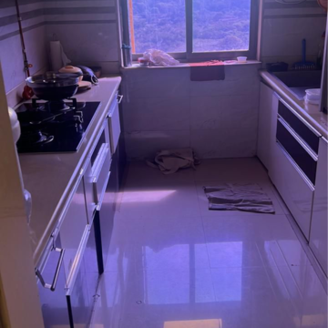 Kitchen in 2 BHK Apartment at Lodha Splendora, Bhayandarpada – for Rent