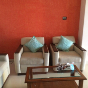 Living Room in 2 BHK Apartment at Lodha Splendora, Bhayandarpada – for Rent