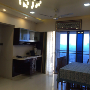 Living Room in 2 BHK Apartment at Lodha Splendora, Bhayandarpada – for Rent