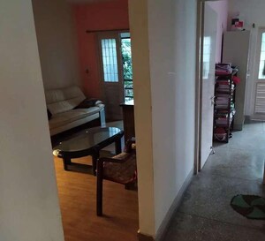 Kitchen in 2 BHK Apartment at Sudhir Aakash, Karve Road – for Rent