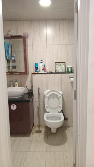 Bathroom in 3.5 BHK Apartment at Prestige Lakeside Habitat, Varthur – for Rent