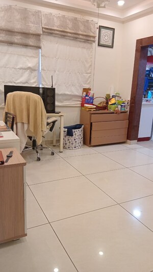 Team Area in 3.5 BHK Apartment at Prestige Lakeside Habitat, Varthur – for Rent