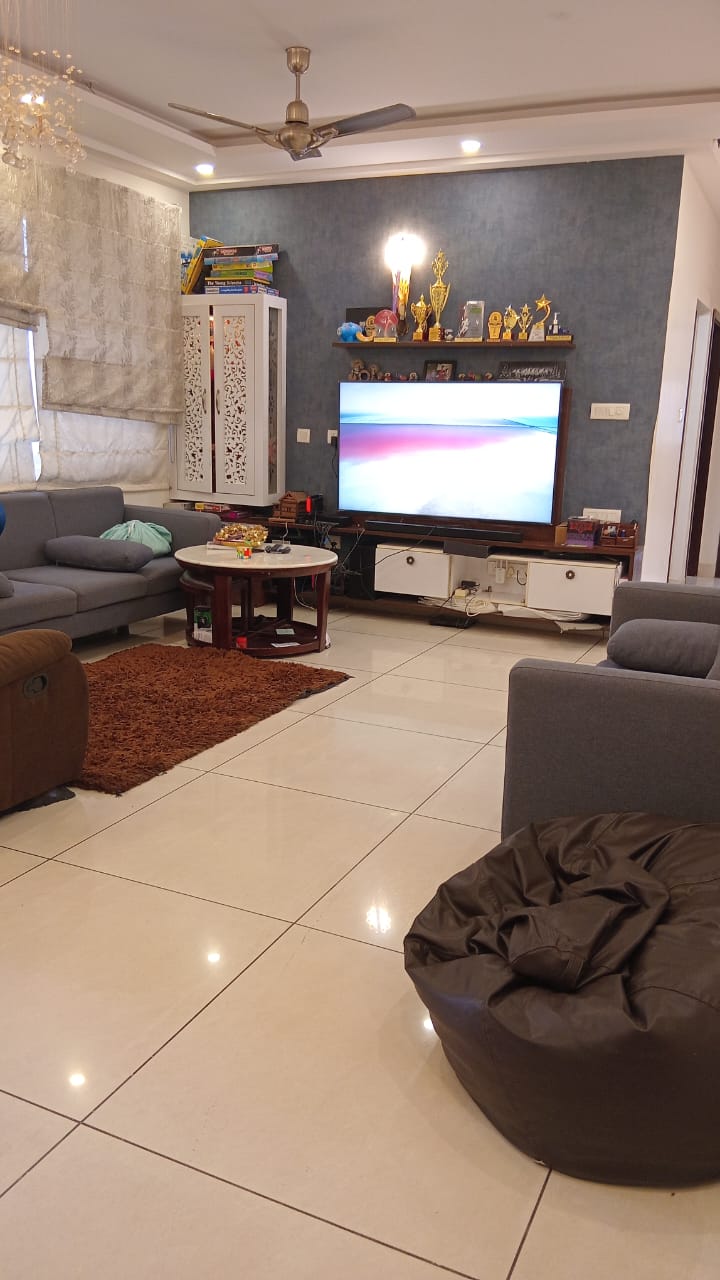 3.5 BHK + Extra Room Apartment For Rent in Prestige Lakeside Habitat