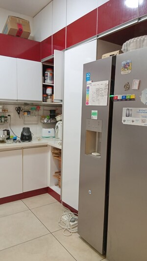 Kitchen in 3.5 BHK Apartment at Prestige Lakeside Habitat, Varthur – for Rent