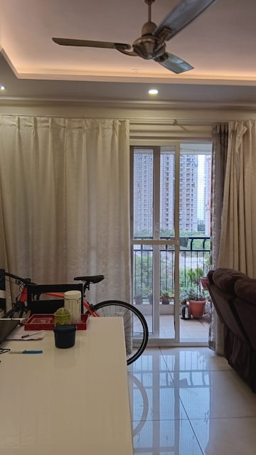 Living Room in 3.5 BHK Apartment at Prestige Lakeside Habitat, Varthur – for Rent