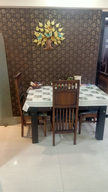 Dining area in 2 BHK Apartment at Lok Upvan II, Kapur Bawdi – for Rent
