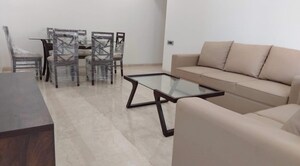 Living Room in 3 BHK Apartment at Omkar Alta Monte, Malad East – for Rent