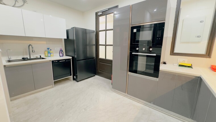 Kitchen, anand niketan 4 Bedroom 2700 Sq.Ft. Builder Floor In Anand Niketan Delhi 9312129