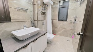 Bathroom in 4 BHK Builder Floor at Anand Niketan – for Rent