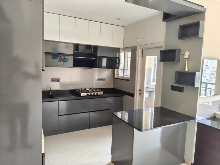 Kitchen, crown-whistling-woods 2 Bedroom 1295 Sq.Ft. Apartment In Kokapet Hyderabad 9312141