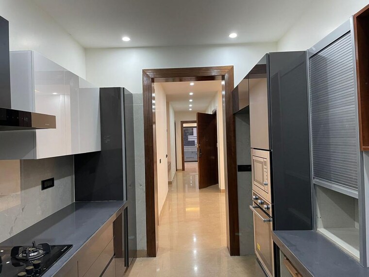 Kitchen, rbc-ii 4 Bedroom 2700 Sq.Ft. Builder Floor In Sushant Lok I Gurgaon 9312149