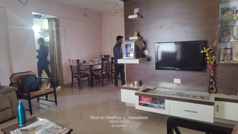 Living Room, vyas-aasawari-chs 3 Bedroom 907 Sq.Ft. Apartment In Ideal Colony Pune 9312151