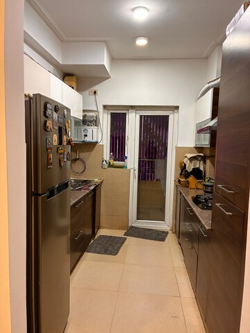 Kitchen in 2 BHK Apartment at Supertech Cape Town, Sector 74 – for Rent