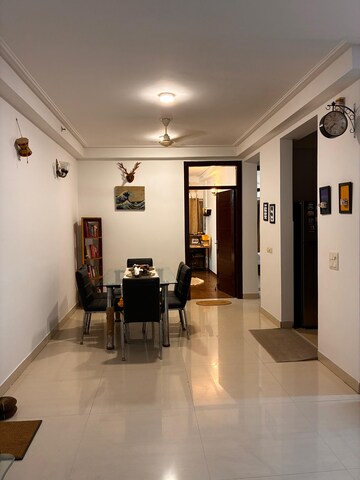 Living Room in 2 BHK Apartment at Supertech Cape Town, Sector 74 – for Rent