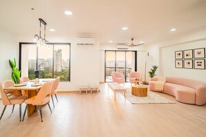 Living Room in 4 BHK Apartment at Hiranandani Gardens Solitaire, Powai – for Sale