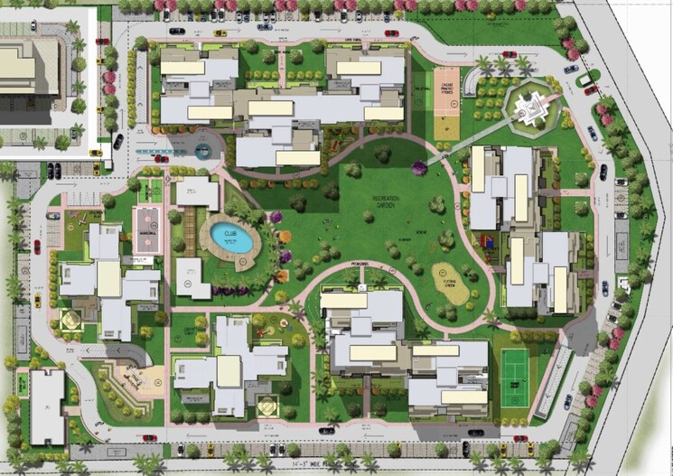 Master Plan, sushma-chandigarh-grande 3 Bedroom 1850 Sq.Ft. Apartment In Lohgarh Zirakpur 9312251