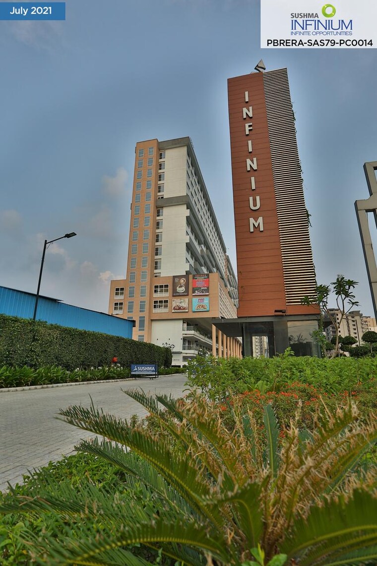 Exterior View, sushma-chandigarh-grande 3 Bedroom 1850 Sq.Ft. Apartment In Lohgarh Zirakpur 9312251