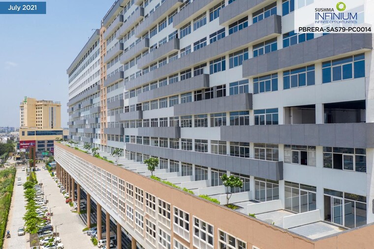 Exterior View, sushma-chandigarh-grande 3 Bedroom 1850 Sq.Ft. Apartment In Lohgarh Zirakpur 9312251