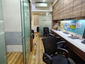 Team Area in  Office Space at Real Tech Park, Vashi Sector 30a – for Rent