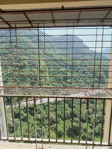 Balcony in 2 BHK Apartment at Bharat Ecovistas, Shilphata – for Rent