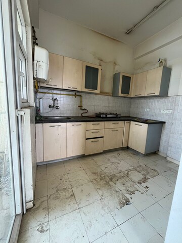 Kitchen in 3 BHK Apartment at Sunworld Vanalika, Sector 107 – for Rent