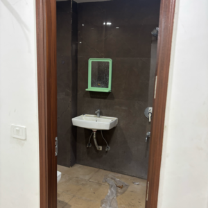 Bathroom in 2 BHK Builder Floor at Sainik Farm – for Rent
