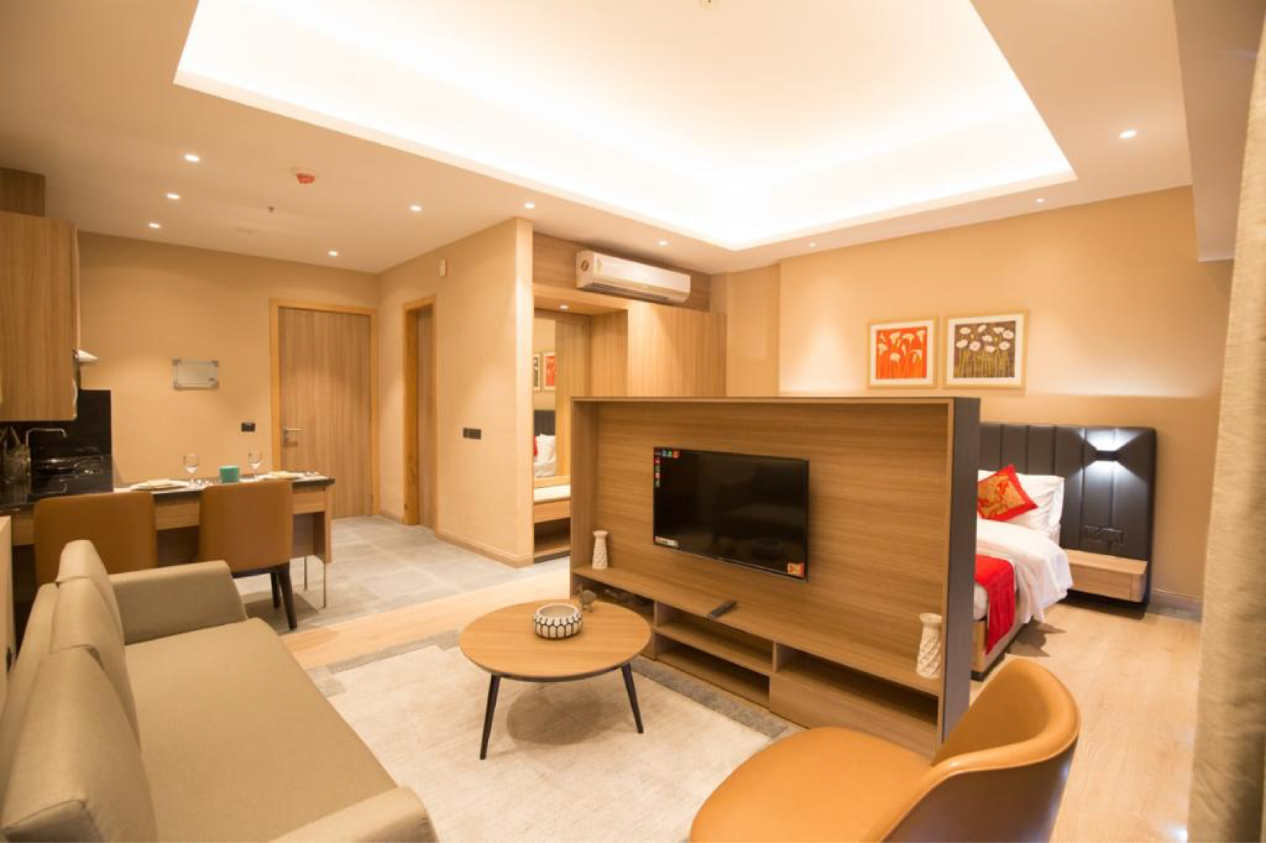 1 Rk+ Study Room Apartment For Rent in Paras Square Service Apartments