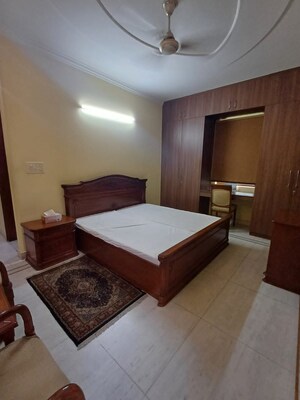 Bedroom in 3 BHK Builder Floor at Greater Kailash ii – for Rent