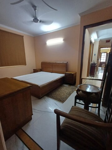 Living Room in 3 BHK Builder Floor at Greater Kailash ii – for Rent