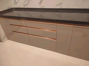 Kitchen in 3 BHK Apartment at Risland The Icon Phase 1, Dhokali – for Rent