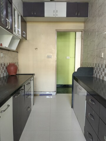 Kitchen in 2 BHK Apartment at Hiranandani Estate, Ghodbunder Road – for Rent