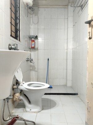 Bathroom in 2 BHK Apartment at Hiranandani Estate, Ghodbunder Road – for Rent