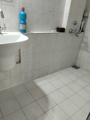 Bathroom in 2 BHK Apartment at Hiranandani Estate, Ghodbunder Road – for Rent