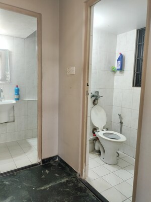 Bathroom in 2 BHK Apartment at Hiranandani Estate, Ghodbunder Road – for Rent