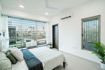 Bedroom in 2.5 BHK Apartment at Oberoi Garden City, Goregaon East – for Sale