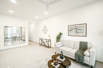 Living Room in 2.5 BHK Apartment at Oberoi Garden City, Goregaon East – for Sale