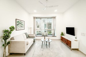 Living Room in 2.5 BHK Apartment at Oberoi Garden City, Goregaon East – for Sale